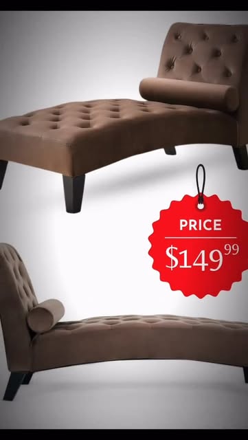 Chaise longue tapizado